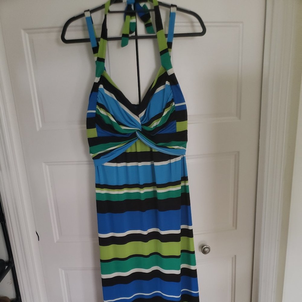 Maurices Halter Style Maxi Dress